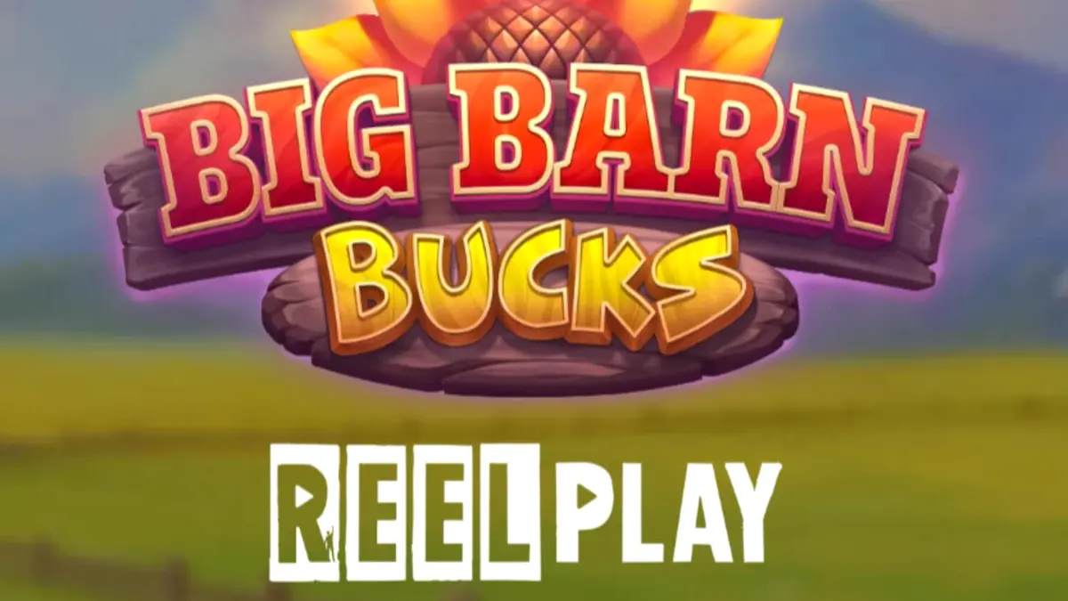 Tampilan visual slot Big Barn Bucks dengan tema peternakan yang ceria